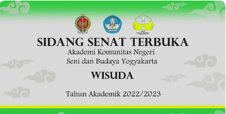 Wisuda AKN Seni dan Budaya Yogyakarta 2023/2024