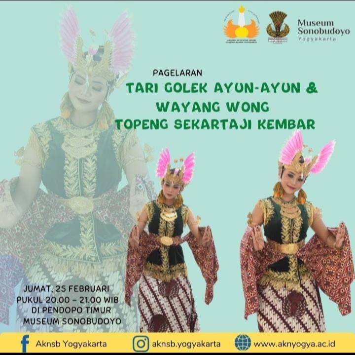 Mahasiswa AKNSB Yogyakarta Tampil dalam Acara Pagelaran Tari Di Musium  Sonobudoyo