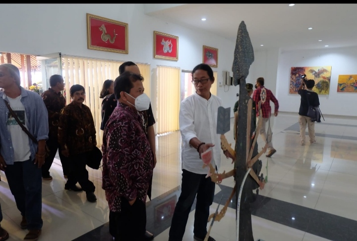 Prodi Seni Kriya Libatkan 21 Seniman Pada Pameran Pekan Kesenian AKN-SB 2022