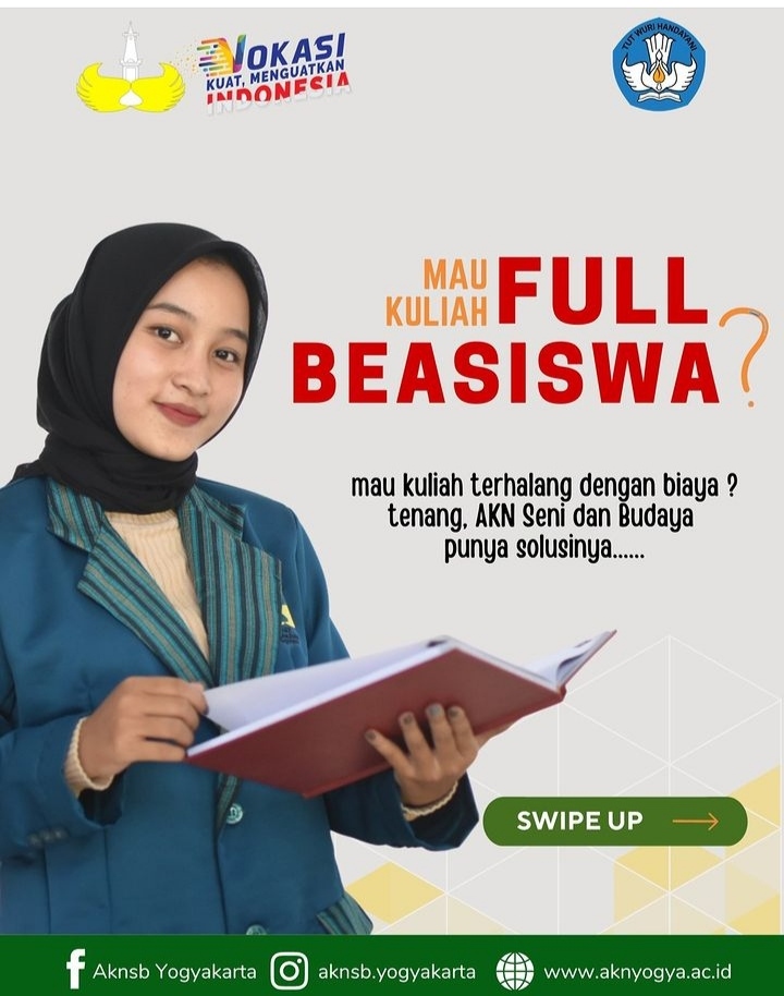 Mudahkan Calon Mahasiswa Baru, AKN Seni Budaya Yogyakarta  Beri 2 Prodi Pilihan