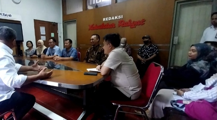 Plt Direktur Kemitraan Penyelarasan DUDI Kemendikbudristek Kunjungi Kantor Redaksi Media di DIY
