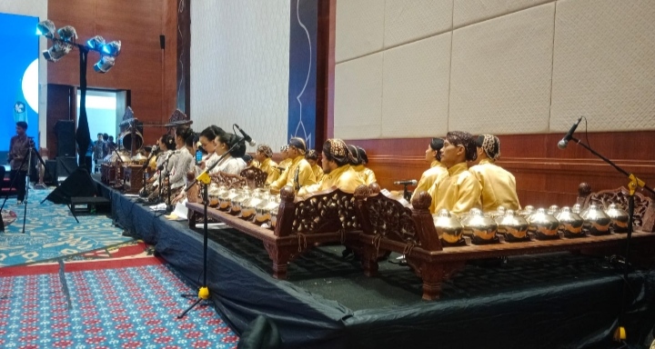 Prodi Karawitan AKN Senbud Yk Unjuk Kebolehan Di Acara Apresiasi Program Ditjen PTV