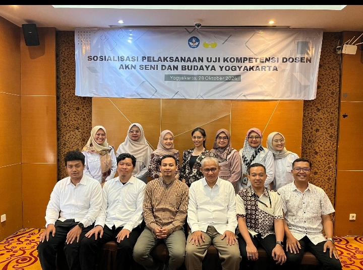 AKN Seni Budaya Yogyakarta  Adakan  Sosialisasi  Pelaksanaan Uji Sertifikasi Kompetensi Dosen