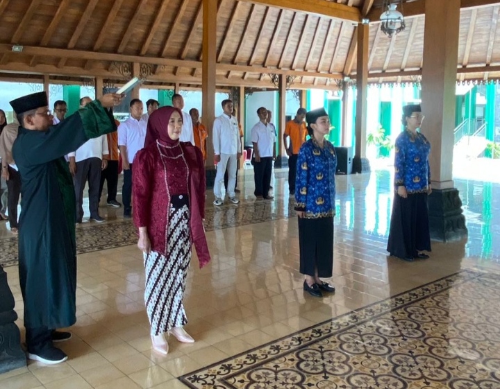 Penuhi Kebutuhan Pegawai Sesuai Keahlian, AKN Senbud Yk Lantik Pejabat Fungsional APK