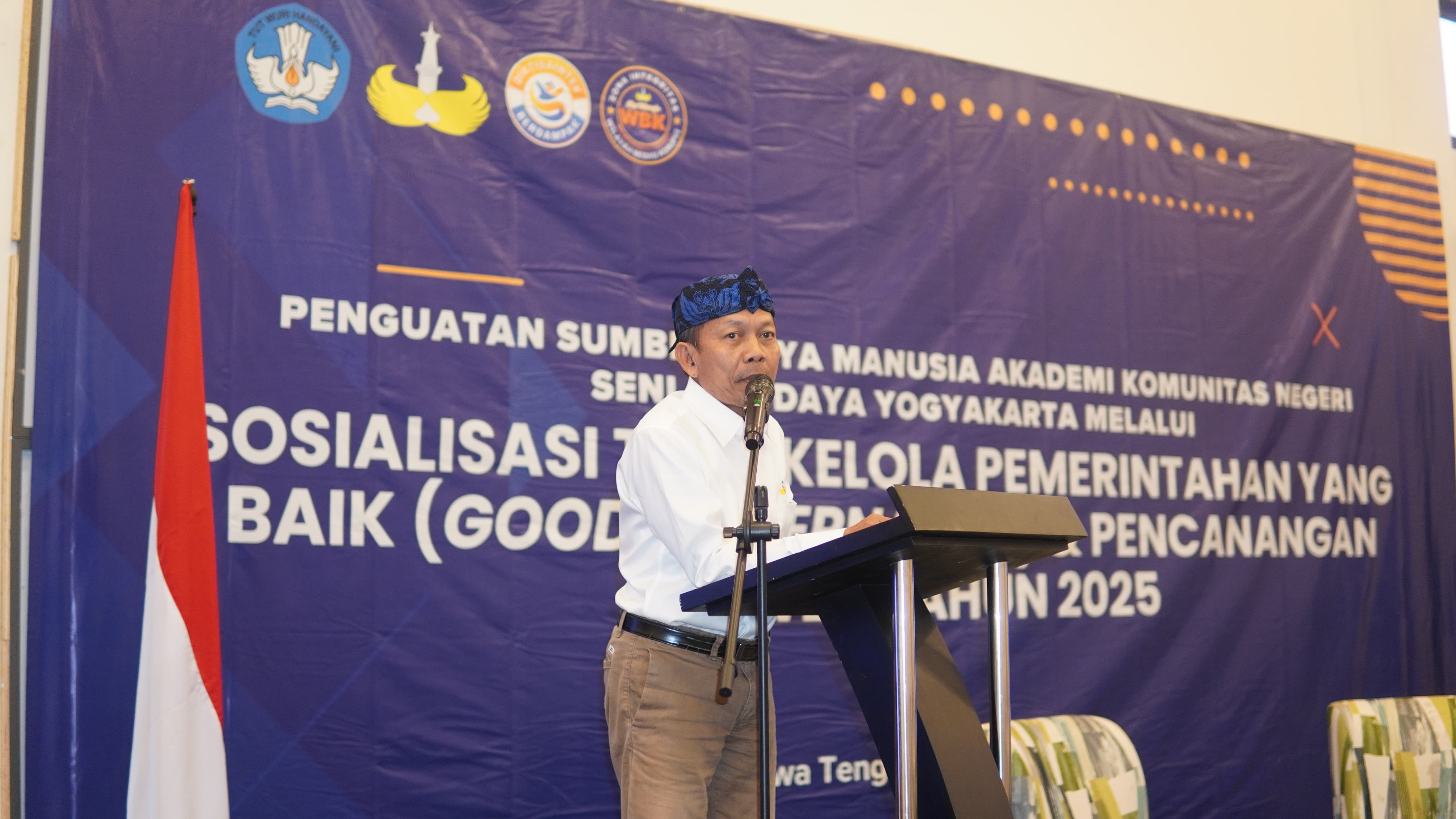 AKN Seni Budaya Bersiap Menuju ZI WBK, Ini Pesan Direktur Untuk Para SDM