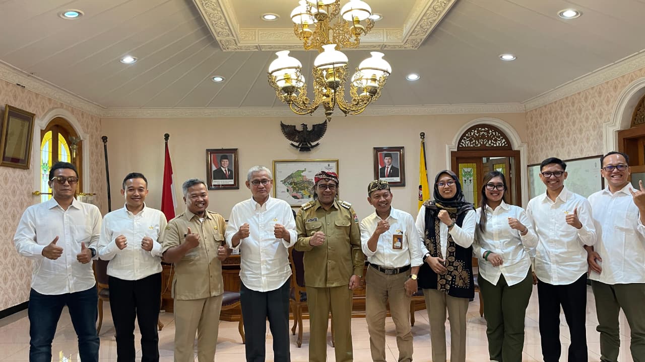 Jalin Kerjasama, AKNSBY Silaturahmi Dengan Bupati Temanggung