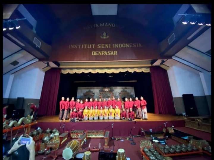 Prodi Karawitan AKN Seni Budaya Yogyakarta Pukau Penonton Pada Pekan Kebudayaan Bali 2022