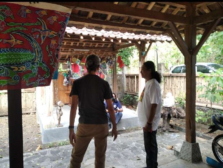 Di Hari Jadinya, Omah Budaya Kahangnan Milik Alumni AKN Seni Budaya Yogyakarta Adakan Pameran