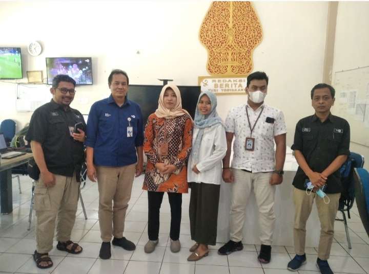 Tim P3MPM AKN Seni Budaya Yogyakarta Kunjungi TVRI Yogyakarta