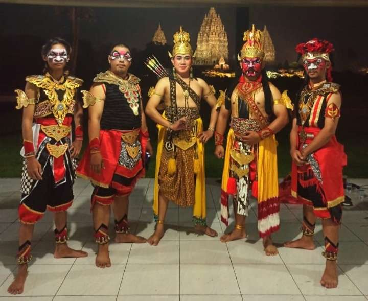 Wapres RI Saksikan Dosen Dan Mahasiswa AKNSB Yogyakarta Saat Pentaskan Sendratari Ramayana ATF 2023