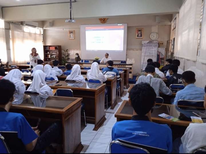 Sosialisasi PMB Di SMK Negeri 5 Yogyakarta