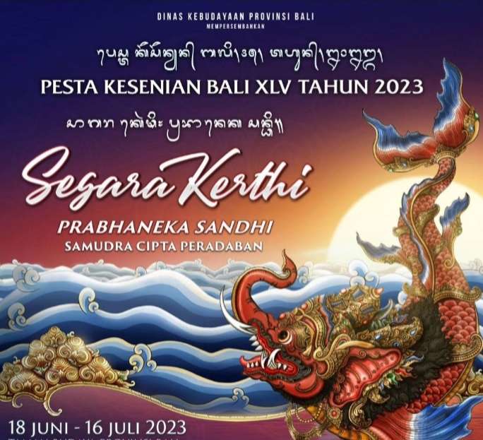AKN Senbud Yk Hadiri Pembukaan Pesta Kesenian Bali 2023
