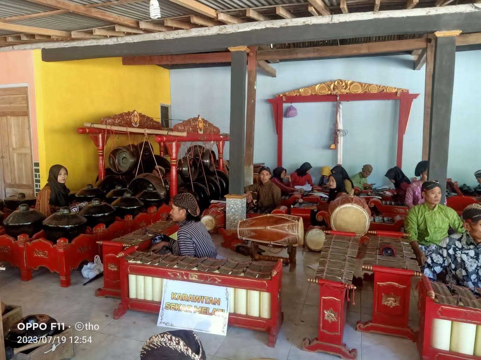 Sembilan Pertemuan, Sanggar Asuhan Instruktur Karawitan Alumni AKN Senbud Yk Tunjukkan Hasil
