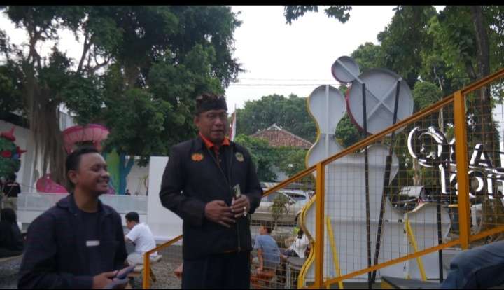 Direktur  AKN Seni dan Budaya Yogyakarta Buka Secara Resmi Pameran Komunitas Wayang Merdeka