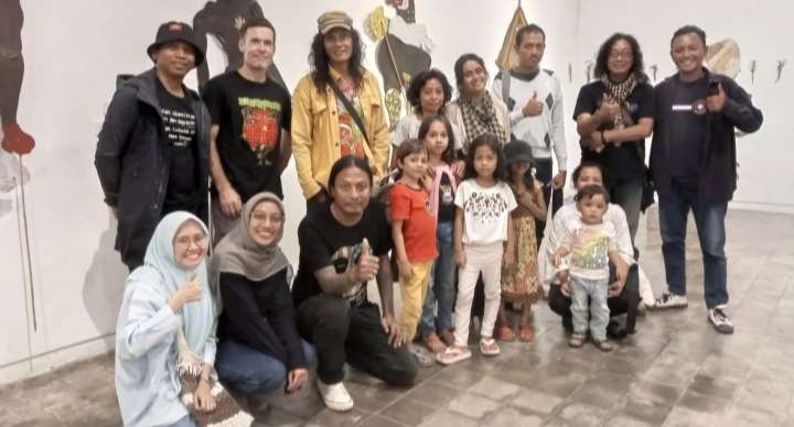 Alumni Prodi Kriya AKN Senbud Yk Adakan Pameran Wayang Merdeka Di Ruang Pamer JMN Bloc