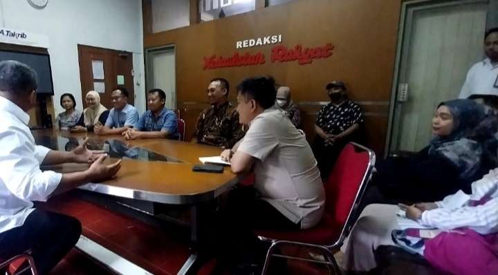 Plt Direktur Kemitraan Penyelarasan DUDI Kemendikbudristek Kunjungi Kantor Redaksi Media di DIY
