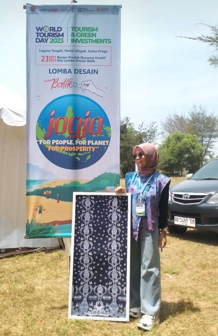 Alumni AKN Senbud Yk Ikuti Lomba Batik Tulis Di Jogja Tourism Day 2023