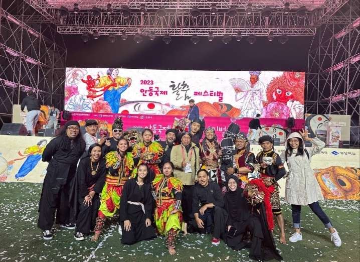 AKN Senbud Yk Raih Predikat Tarian Teratraktif Di Internasional Andong Maskdance Festival 2023