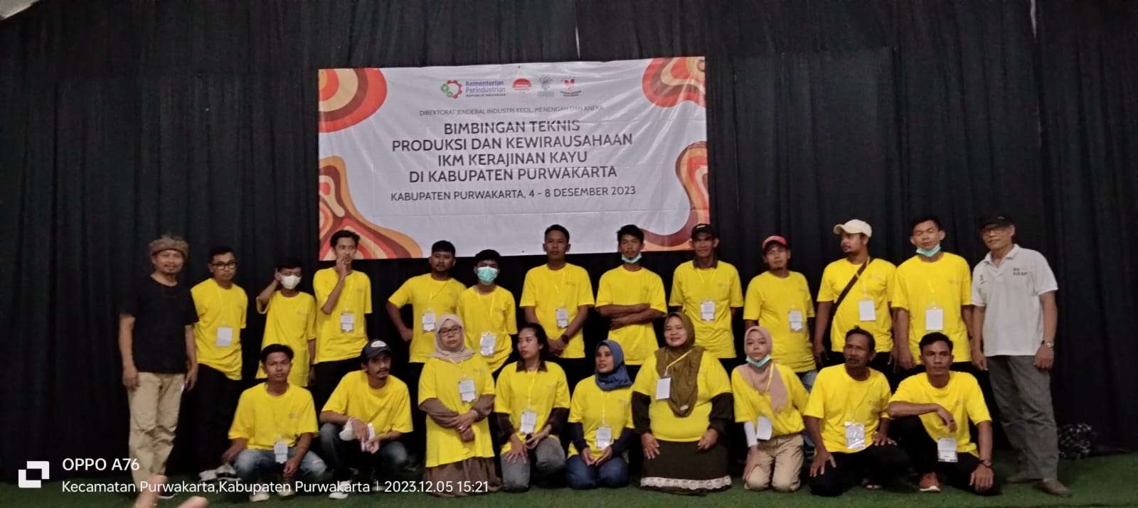 Dosen AKN Senbud YK Isi Workshop Bimtek Kementrian Perindustrian RI
