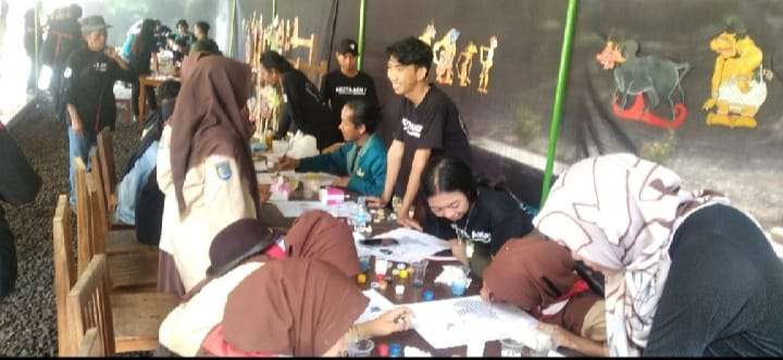 PKL Prodi Kriya AKN Senbud YK 2024 Diramaikan Dengan Pameran, Workshop dan Lomba Mewarnai Wayang
