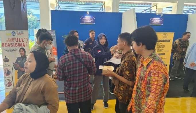 Ikuti Edu Fair Di SMKN 1Kasihan, Stand AKN Senbud Yk Dipenuhi Pengunjung