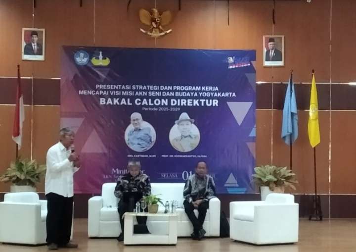 Adu Strategi Dan Program Kerja Bakal Calon Direktur Untuk Wajah Baru AKN Seni Budaya Yogyakarta