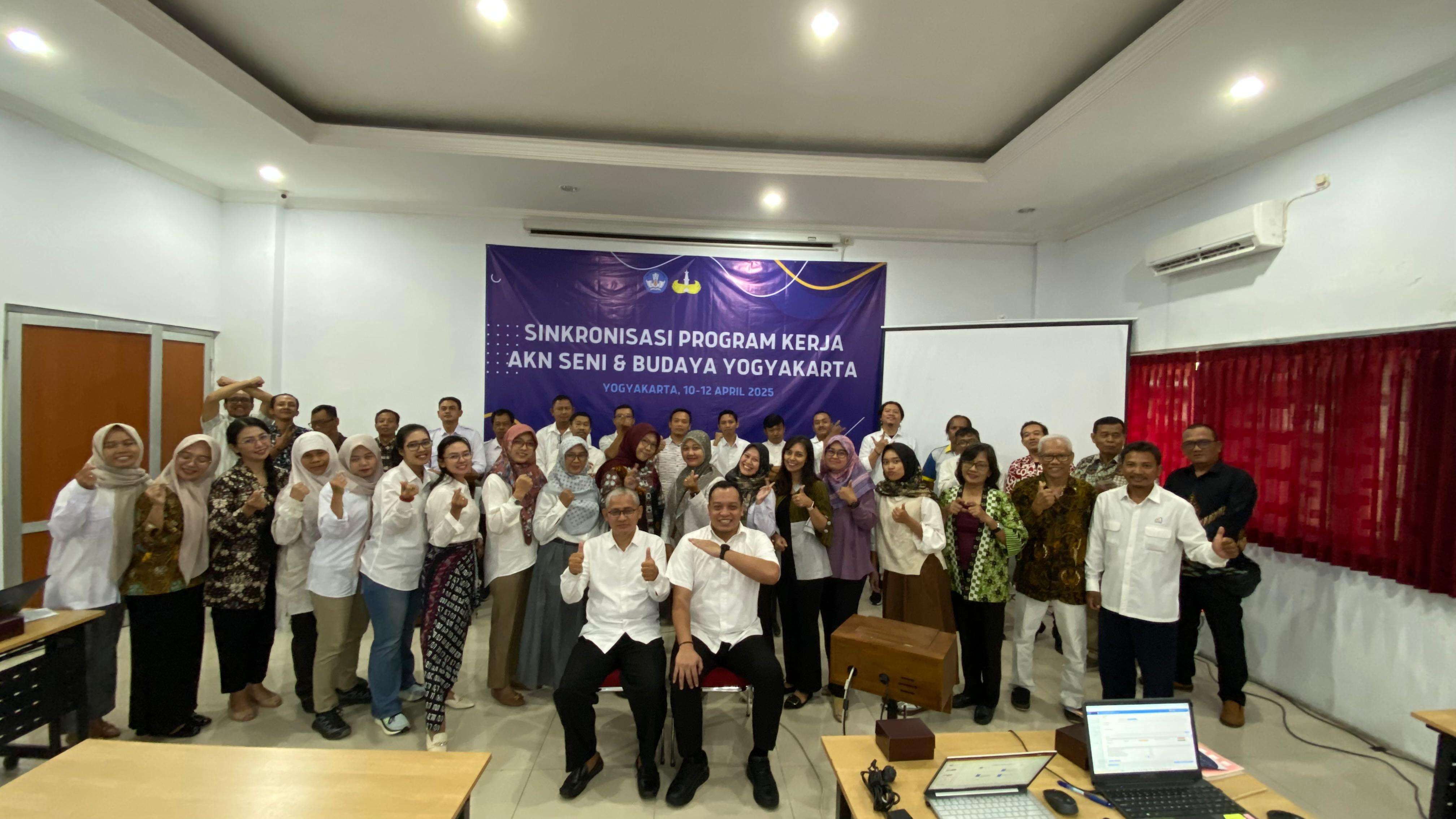Sinkronisasi Program Kerja Akademi Komunitas Negeri Seni dan Budaya Yogyakarta Tahun 2025
