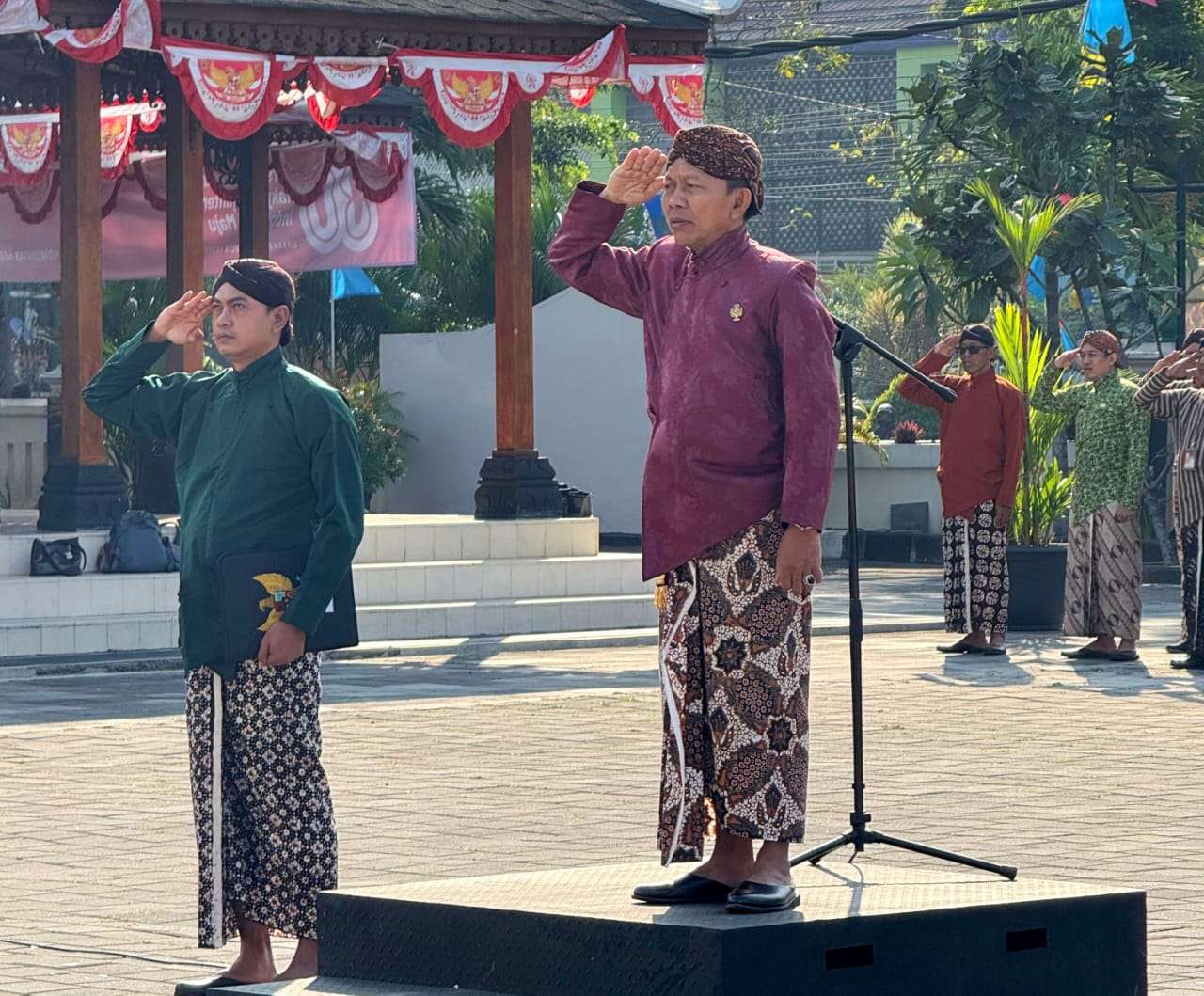 AKN Seni dan Budaya Yogyakarta Laksanakan Upacara Peringatan Hari Kemerdekaan Indonesia