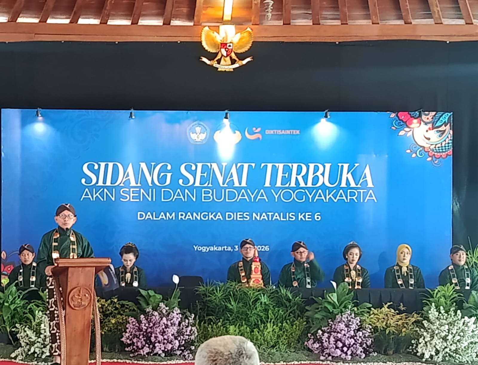 Sidang Senat Dies Natalis Ke-6, AKNSBY Banyak Alami Dinamika Positif