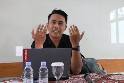 3 Hal Pada Media Sosial dibedah A Dhimas Anindhito Saat Bimtek AKNSBY