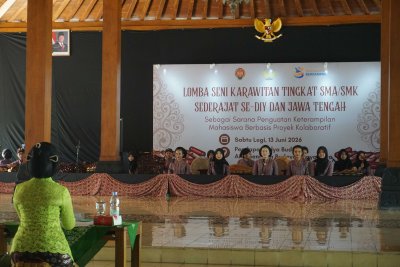 Lestarikan Budaya, AKN Seni dan Budaya Yogyakarta adakan Lomba Karawitan Tingkat SMA/SMK Se-DIY dan